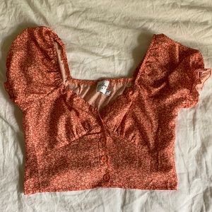 Princess Polly Smocked shoulder top